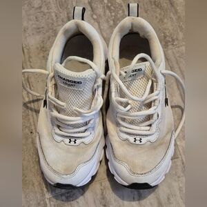 Under Armour Charged Assert White Sneakers